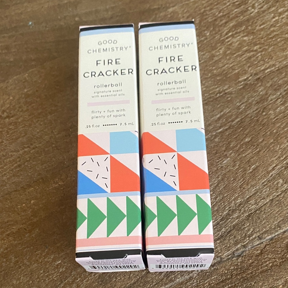 Good Chemistry Fire Cracker Rollerball set of 2